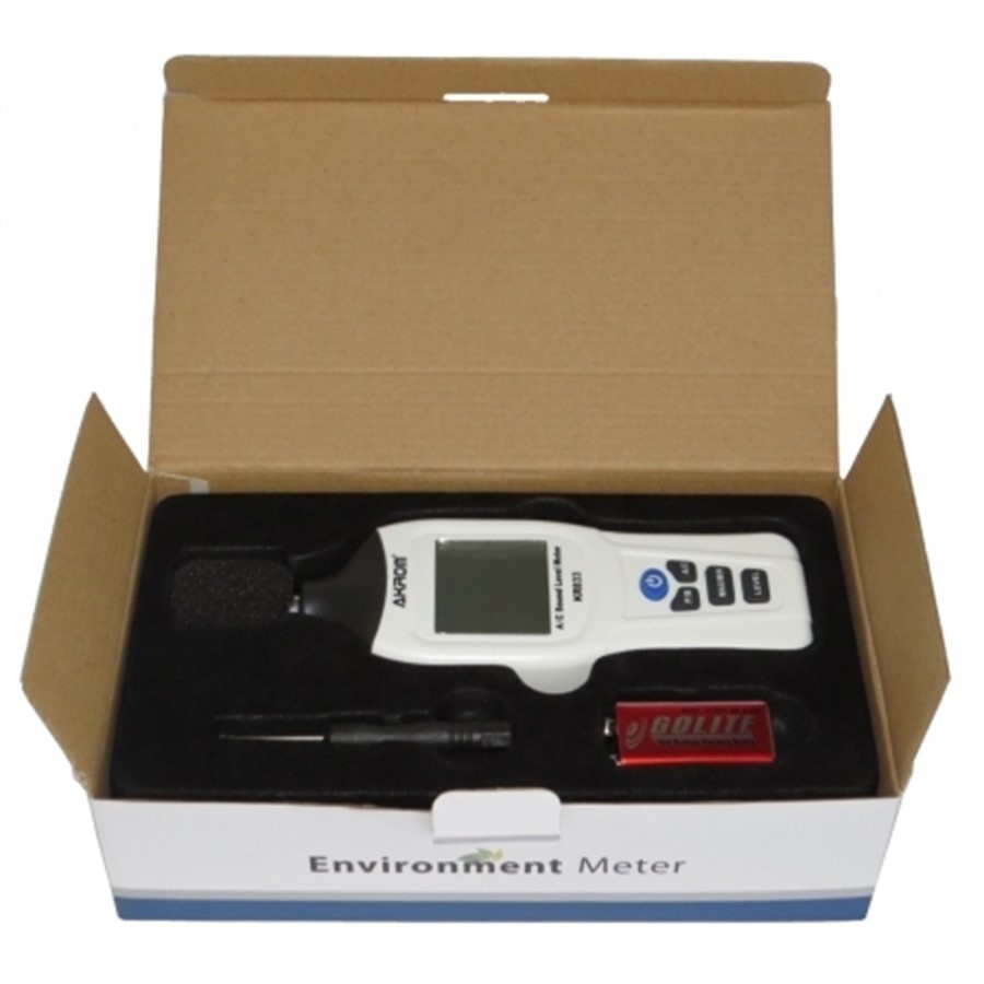 KR833 - Decibelímetro Digital Portátil com certificado - Imagem 4