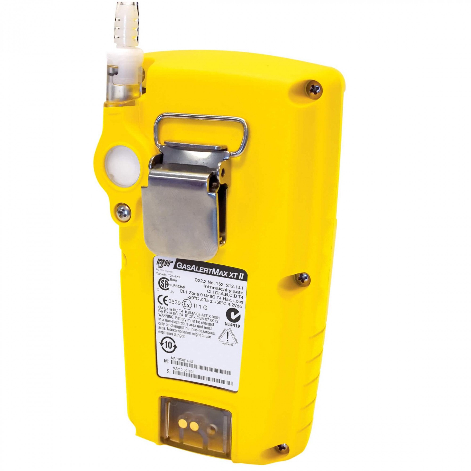 Detector Multigás, modelo GasAlertMax XT II (bomba motorizada incorporada) para 4 gases (O2, CO, LEL e H2S) - Imagem 2
