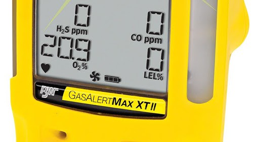 Detector Multigás, modelo GasAlertMax XT II (bomba motorizada incorporada) para 4 gases (O2, CO, LEL e H2S) - Imagem 3