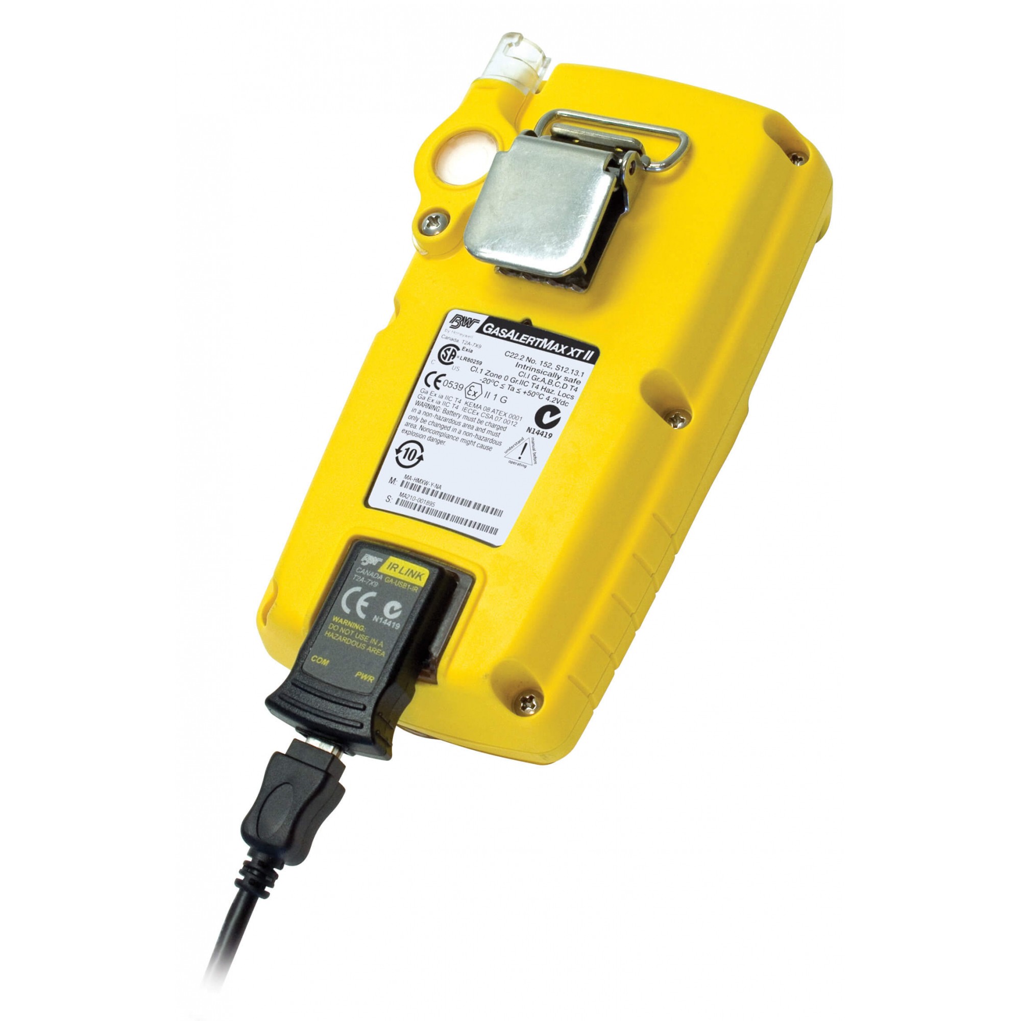 Detector Multigás, modelo GasAlertMax XT II (bomba motorizada incorporada) para 4 gases (O2, CO, LEL e H2S) - Imagem 5