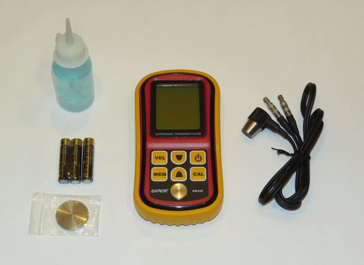KR220 - Medidor de Espessura de Chapas por Ultrassom - Imagem 6