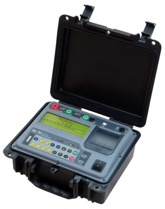 Megôhmetro digital de 5 kV, modelo MD5060x