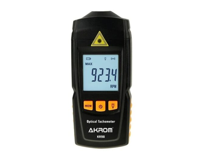 KR98 - Tacômetro Digital Óptico Mira Laser