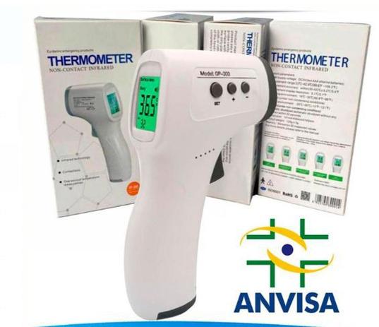 Termômetro de Testa Digital Infravermelho - ANVISA, modelo GP-300 - Imagem 3