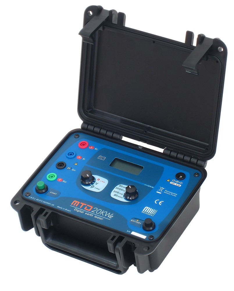 Terrômetro digital, modelo MTD-20KWe