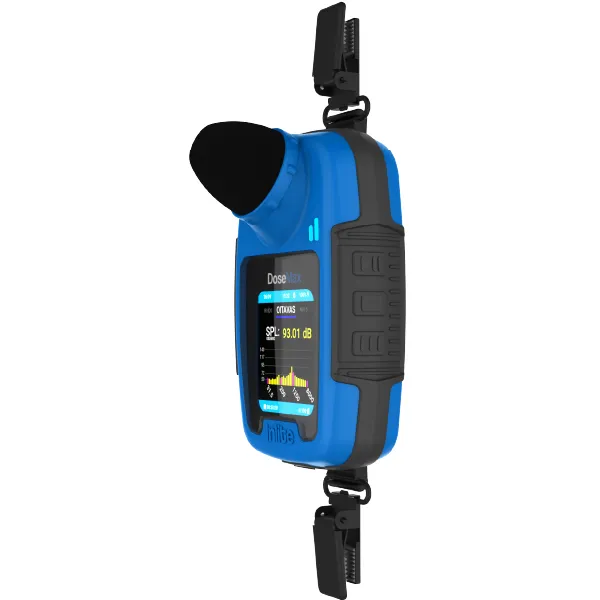 DoseMax v2 Dosímetro de ruído digital com filtro de bandas de oitava, 1/3 de oitavas, protetor de vento com conexão magnética, e certificado de calibração - Imagem 5