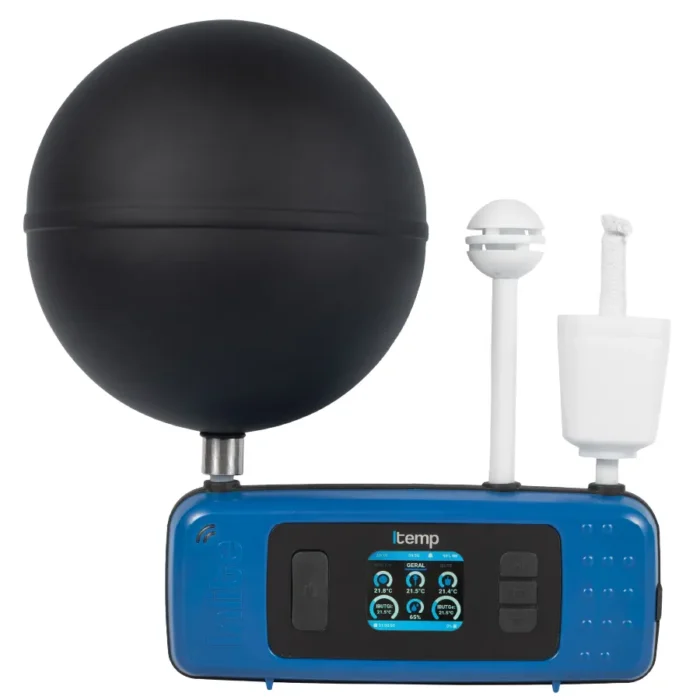 Itemp v2 Termômetro de Globo digital com datalogger - IBUTG com certificado de calibração