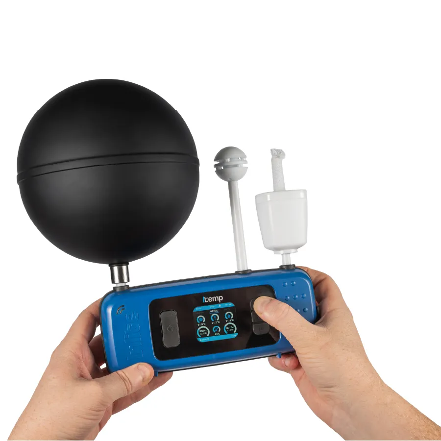 Itemp v2 Termômetro de Globo digital com datalogger - IBUTG com certificado de calibração - Imagem 7